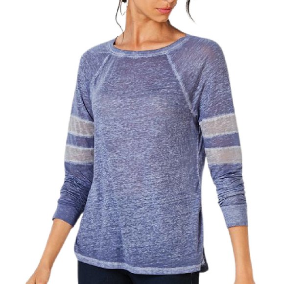 INC International Concepts Tops - INC Varsity Stripe Tissue Tee Top